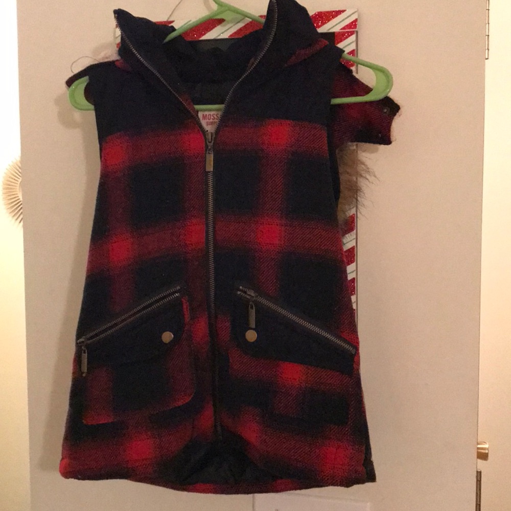 Plaid Outdoor Vest